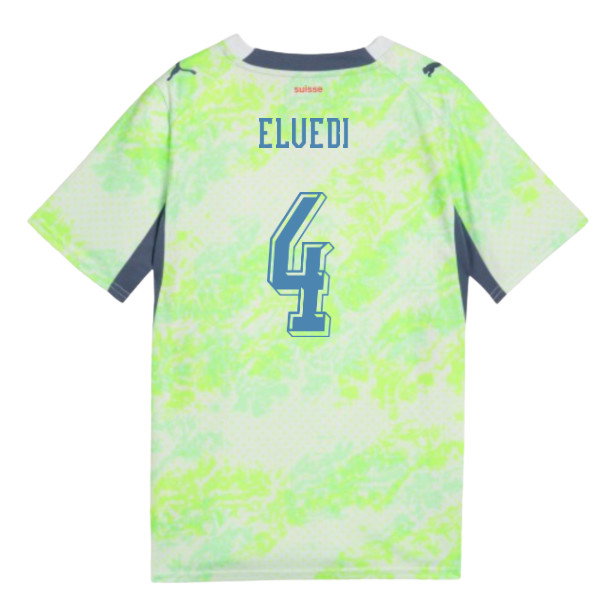 2026-2027 Switzerland Away Shirt (Kids) (Elvedi 4)-SoccerKits Hub | Buy Soccer Jerseys Online